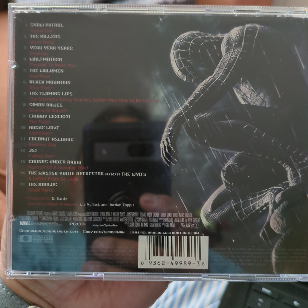 Various Music From And Inspired By SpiderMan 3 CD Unity Audio Canada