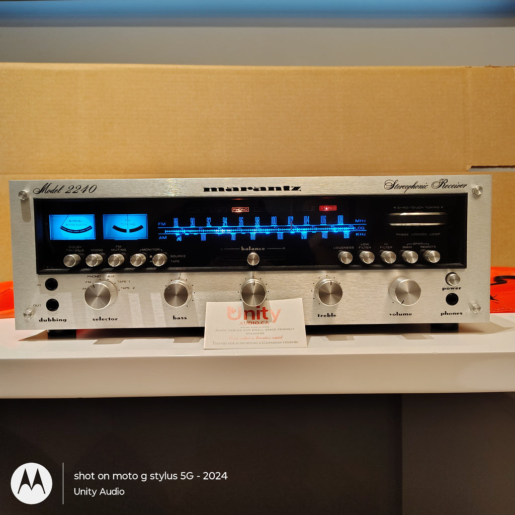 Marantz 2240 receiver – Unity Audio Canada