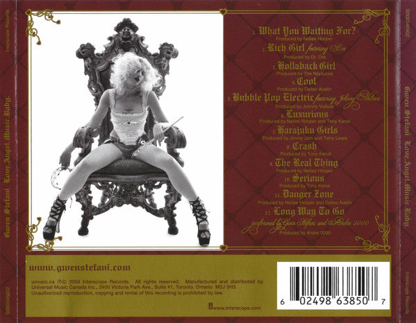 Gwen Stefani – Love.Angel.Music.Baby. (CD) – Unity Audio Canada