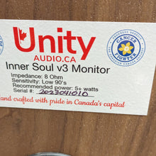 Inner Soul v3 speakers, walnut, blemished