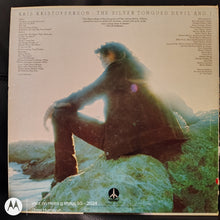 Kris Kristofferson – The Silver Tongued Devil And I LP