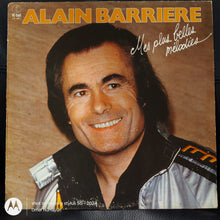 Alain Barrière ‎– Mes Plus Belles Mélodies LP
