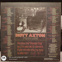 Hoyt Axton ‎– Fearless LP