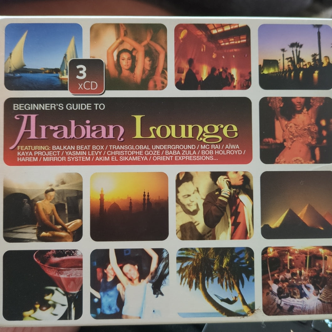 Various ‎– Beginner's Guide To Arabian Lounge 3cd set
