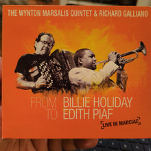 The Wynton Marsalis Quintet & Richard Galliano – From Billie Holiday To Edith Piaf: Live In Marciac CD+DVD