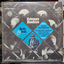 Coleman Hawkins – Body And Soul: A Jazz Autobiography vinyl LP