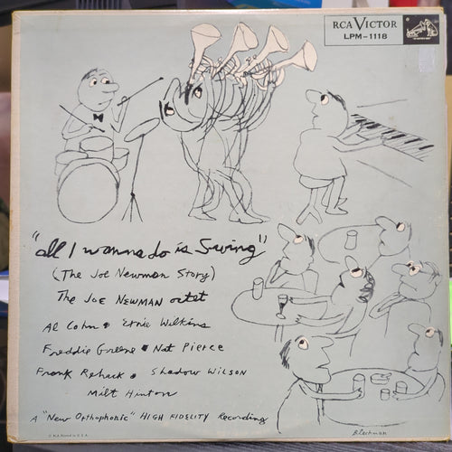Joe Newman Octet – All I Wanna Do Is Swing vinyl LP