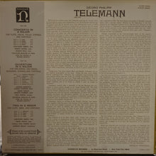 Georg Philipp Telemann - Collegium Musicum Of Paris* Under The Direction Of Roland Douatte – Concerto In A Major / Ouverture In D Major / Trio In E Minor vinyl LP