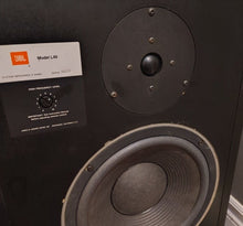 JBL L40 speakers, with original documents