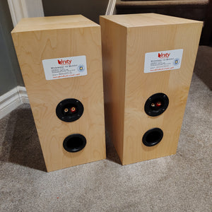 Whitewater v2 Monitor Speakers, maple veneer