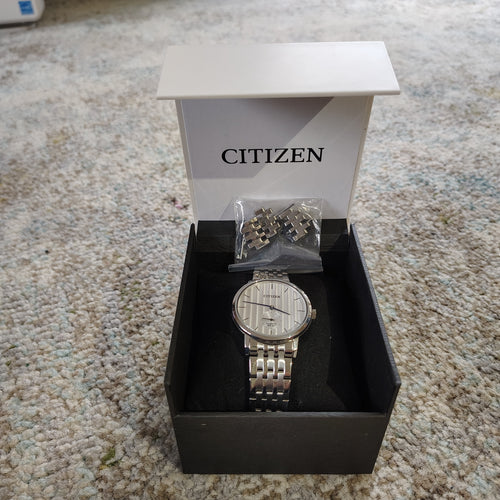 Citizen BE9170-56A Quartz White Dial Stainless Steel Analog Men's Casual Watch