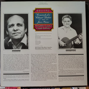 Claude Bolling / Alexandre Lagoya – Concerto For Classic Guitar And Jazz Piano LP