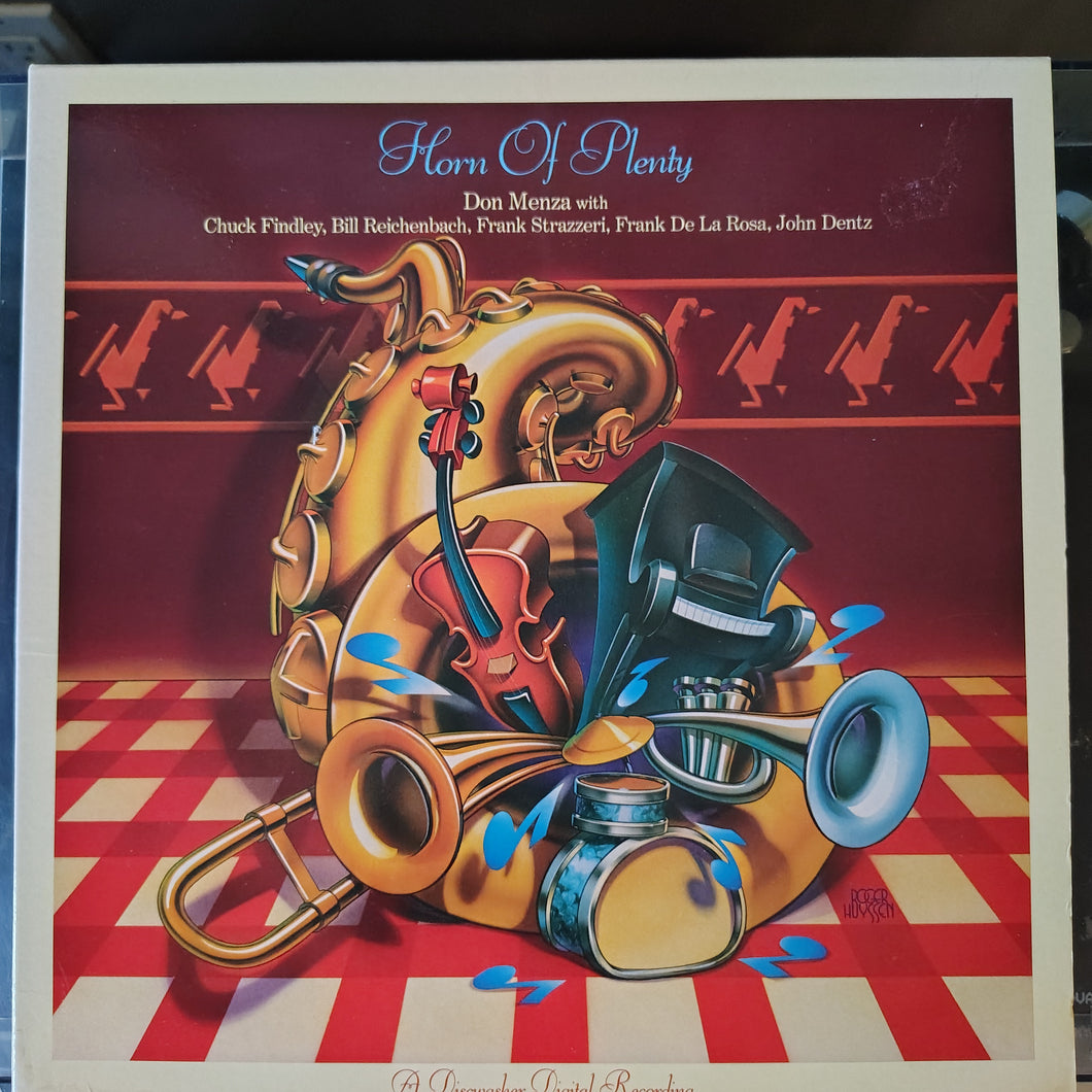 Don Menza With Chuck Findley, Bill Reichenbach, Frank Strazzeri, Frank De La Rosa, John Dentz – Horn Of Plenty LP