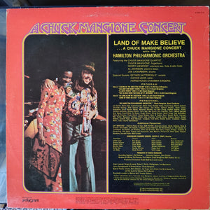 Chuck Mangione With The Hamilton Philharmonic Orchestra – Land Of Make Believe... A Chuck Mangione Concert LP