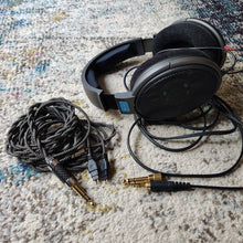 Sennheiser HD600 headphones, extra cable