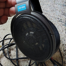 Sennheiser HD600 headphones, extra cable
