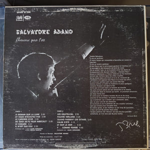Salvatore Adamo – Chanson Pour L'Été LP