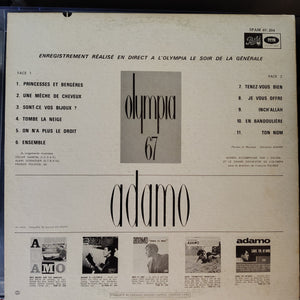 Adamo – Olympia 67 LP