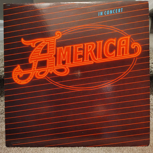 America – America In Concert LP