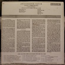 Louis Armstrong And His All-Stars – European Concert Recordings By Ambassador Satch LP