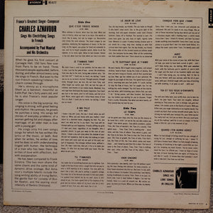 Charles Aznavour – The Aznavour Story LP