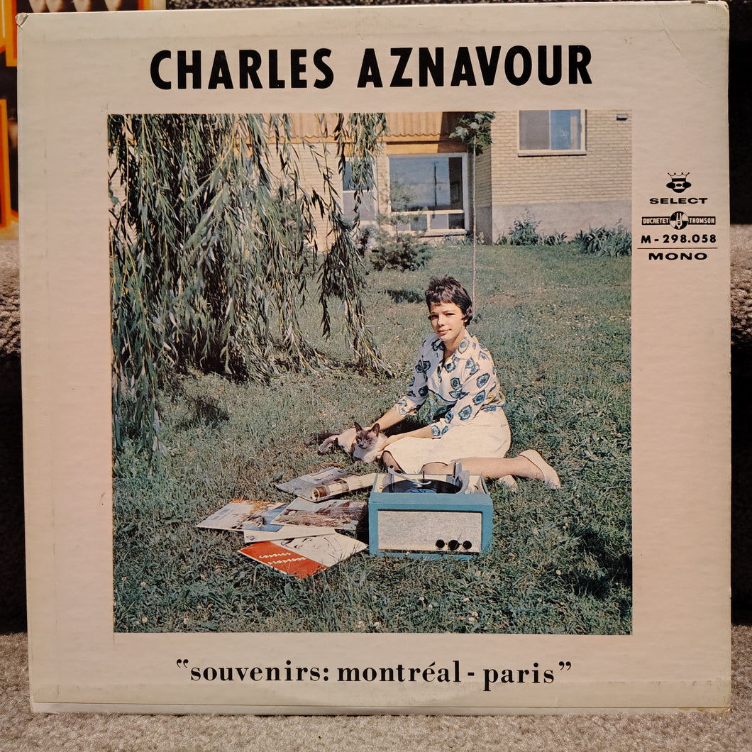Charles Aznavour – Souvenirs: Montréal-Paris LP