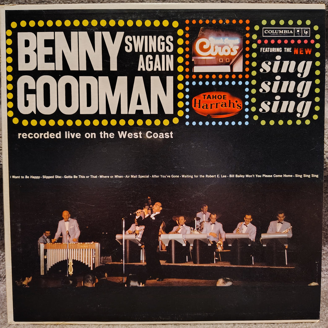 Benny Goodman – Benny Goodman Swings Again LP