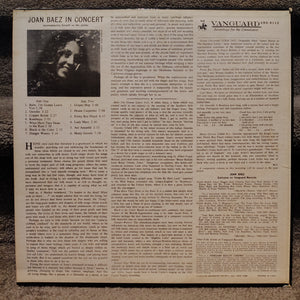 Joan Baez – In Concert MONO red label