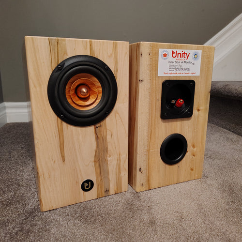 Inner Soul v4 Special Edition Monitor Speakers, ambrosia maple