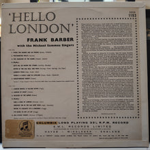 Frank Barber – Hello London LP