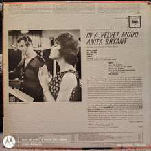 Anita Bryant – In A Velvet Mood LP
