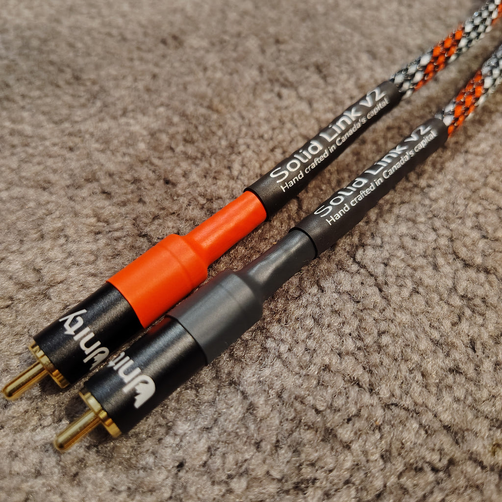 Unity Audio - Solid Link™ v2 Interconnect Cables, RCA or XLR – Unity ...