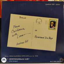 Andrew Hill – From California With Love LP