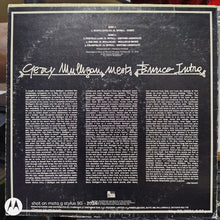 Gerry Mulligan Meets Enrico Intra LP