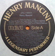 Henry Mancini – A Legendary Performer vinyl LP