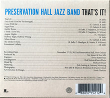 Preservation Hall Jazz Band – That's It! CD