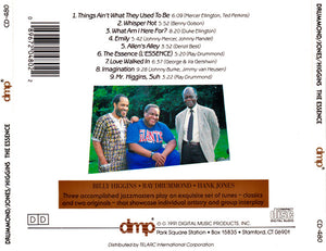 Ray Drummond, Hank Jones, Billy Higgins – The Essence CD