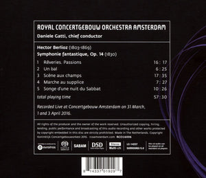 Berlioz, Gatti, Royal Concertgebouw Orchestra – Symphonie Fantastique (Hybrid SACD)