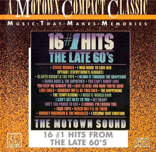 Various – 16 #1 Hits From The Late 60's CD