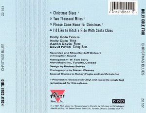 Holly Cole Trio – Christmas Blues CD