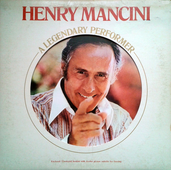 Henry Mancini – A Legendary Performer vinyl LP