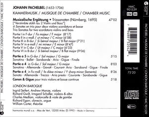 Pachelbel - London Baroque – Canon & Gigue • Chamber Works CD