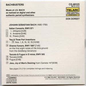 Don Dorsey – Bachbusters (CD)