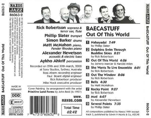 Baecastuff – Out Of This World CD