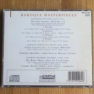 Baroque Masterpieces - Vivaldi Bach Handel CD