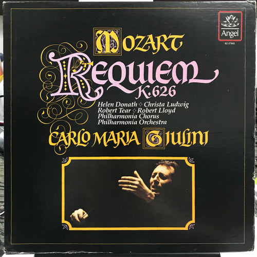 Mozart - Carlo Maria Giulini, Philharmonia Orchestra, Philharmonia Chorus – Requiem K. 626 vinyl LP