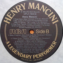 Henry Mancini – A Legendary Performer vinyl LP