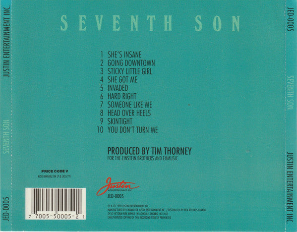 Seventh Son – Seventh Son (CD) – Unity Audio Canada