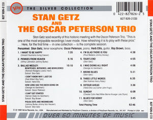 Stan Getz And The Oscar Peterson Trio CD