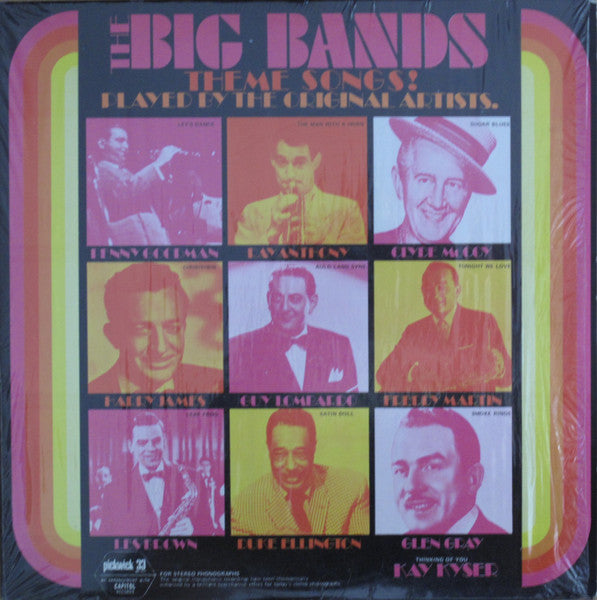 Various – The Original Big Bands Theme Songs! Played By The Original Artists vinyl LP